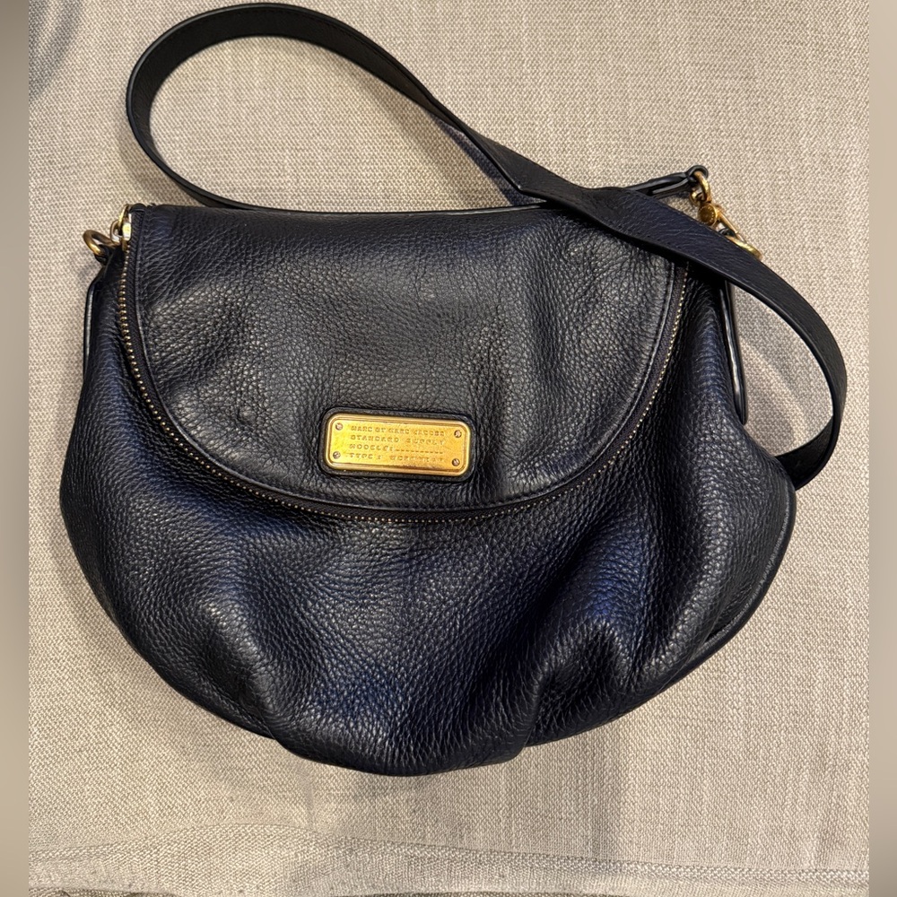 Marc by Marc Jacobs Classic Q Natasha Black Leather Women's Bag (very popular!🎆